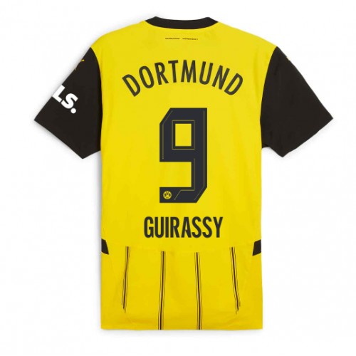 Pánský Fotbalový dres Borussia Dortmund Serhou Guirassy #9 2024-25 Domácí Krátký Rukáv